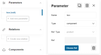 Create parameter