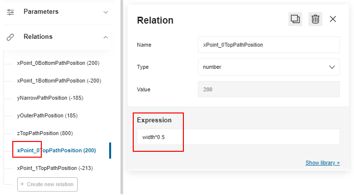 Top Path relations