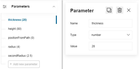 Plinth parameters